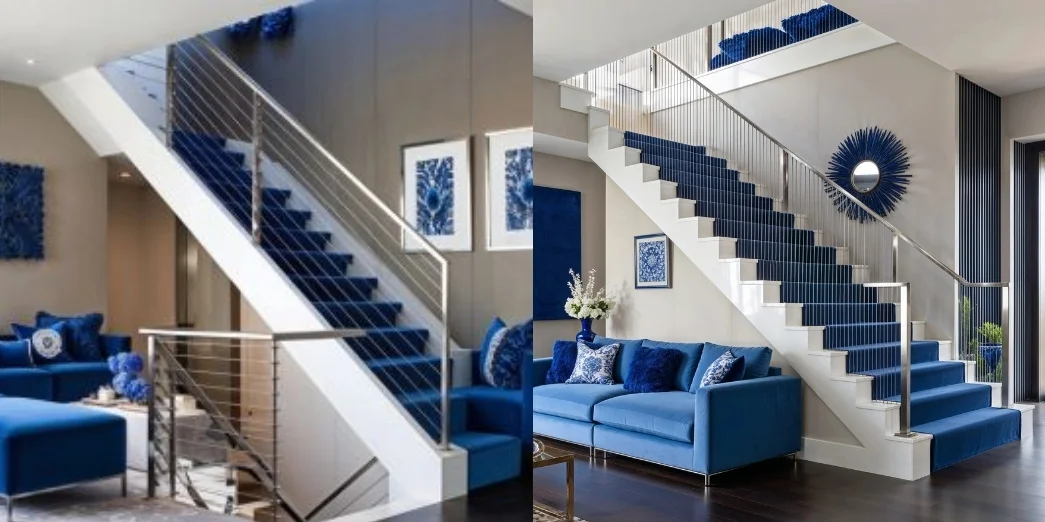 Invisible Grills for Staircase